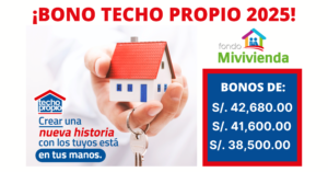 ¡BONO TECHO PROPIO 2025!