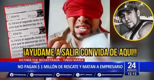 asesinan a empresario del Cacao en Tingo María tras más de 13 días desaparecido: pedían S/3 millones para liberarlo