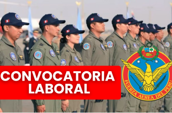 Empleo FAP 2025: Convocatoria de 86 Plazas en la Fuerza Aérea del Perú con Sueldos de hasta S/6,644 (Régimen 276)
