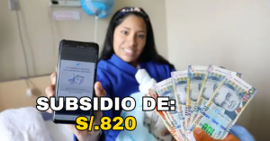 subsidio EsSalud de S/820