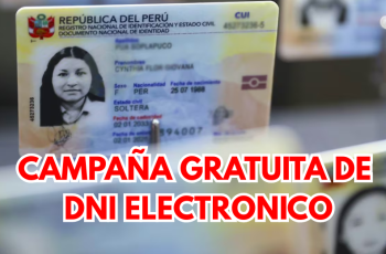 DNI Electrónico Gratis en MARZO 2026: Conoce las 11 Sedes de Reniec y Requisitos para el Trámite Gratuito