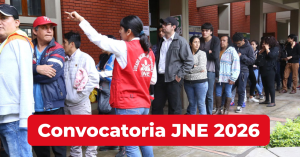 convocatoria jurado nacional de elecciones 2026