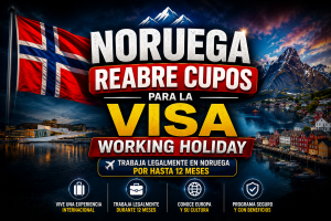 Noruega reabre cupos para la visa Working Holiday: requisitos y países que pueden postular