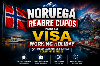 Noruega reabre cupos para la visa Working Holiday: requisitos y países que pueden postular