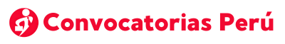 Convocatorias Peru
